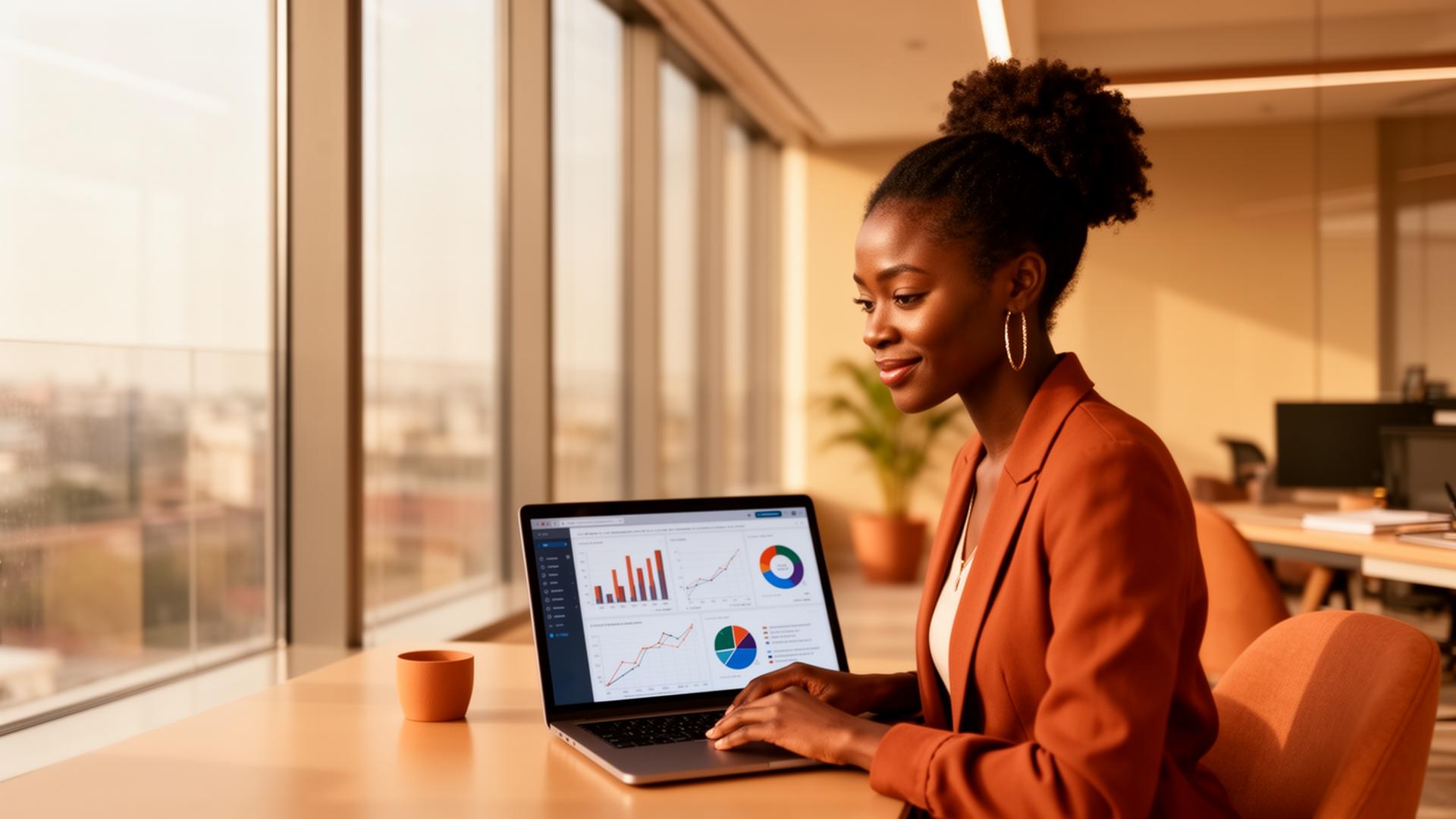 Compliance analyst reviewing AML alerts in Dev54